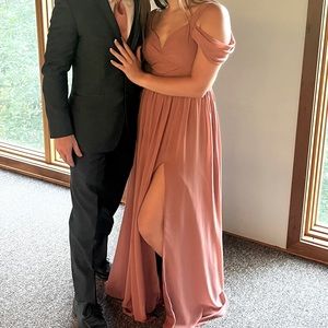 selling this bridesmaid dress because i do not need it anymore. worn only once!